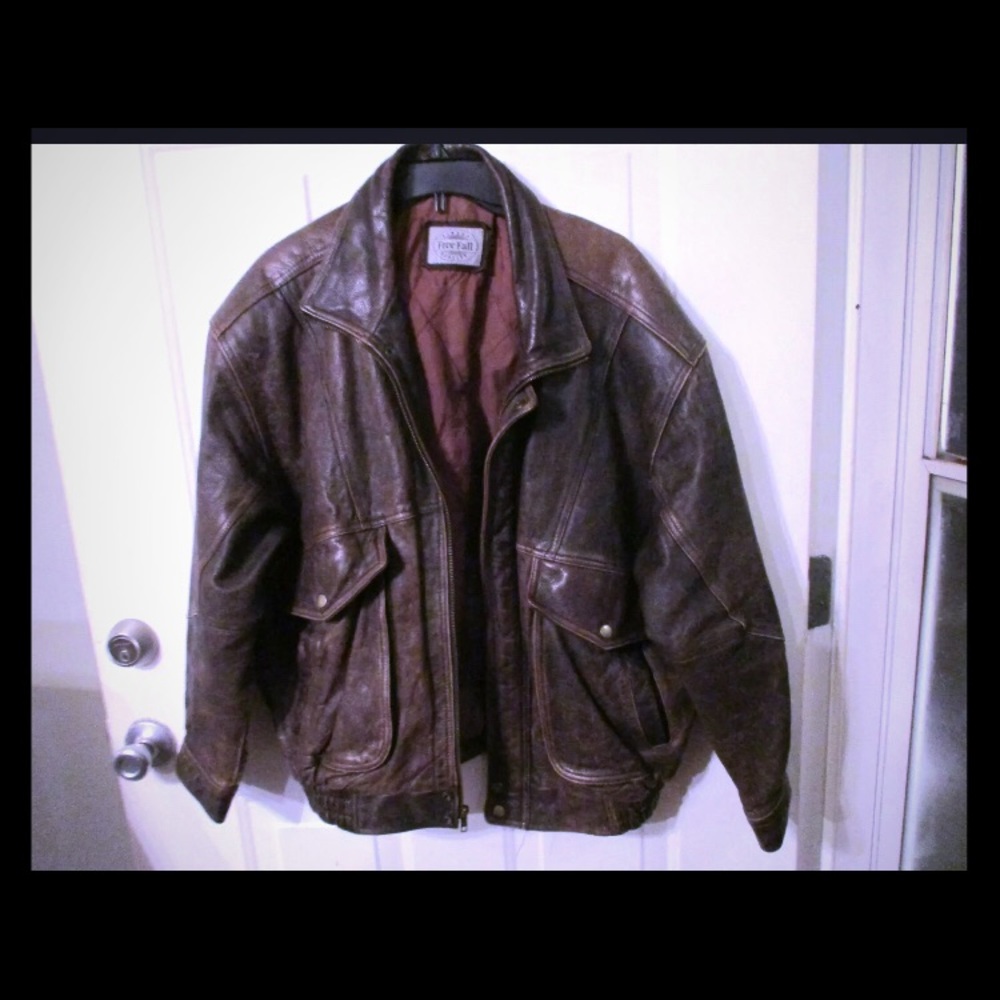 Free Fall Leather Jacket